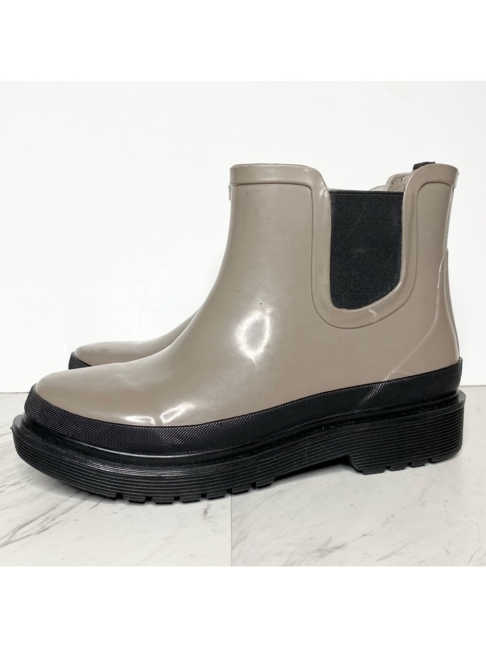 Chooka Gray Rubber Chelsea Boot 9